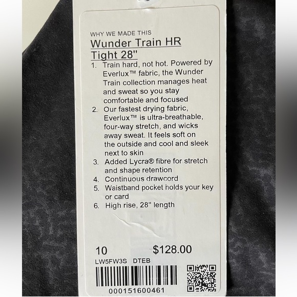 Lululemon Wunder Train High-Rise Tight 28" - Picture 3 of 3